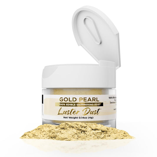 Edible Gold Pearl Luster Dust & Paint | Kosher & Halal Certified