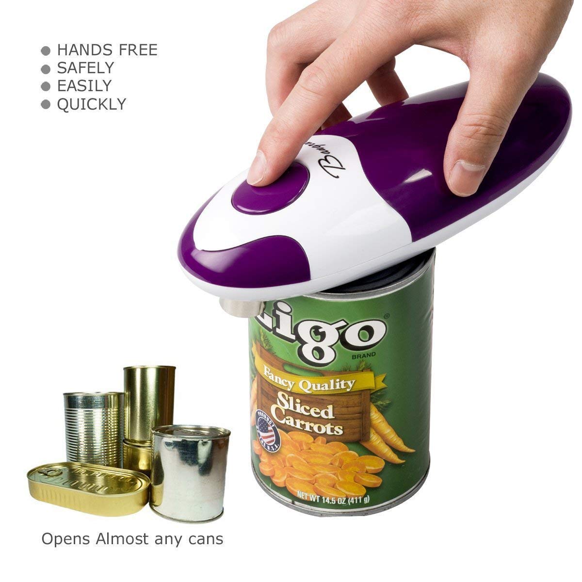 Automatic Safety Cordless Can Opener