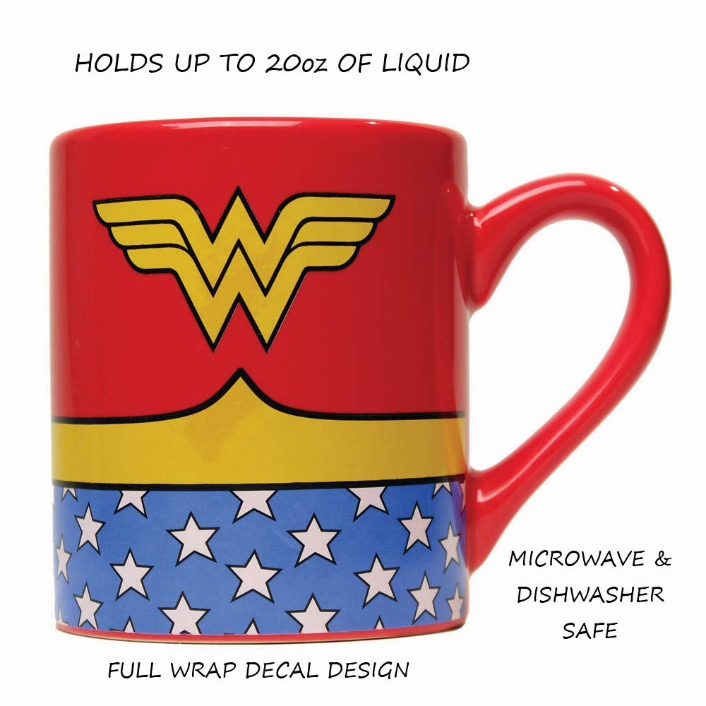 Wonder Woman Jumbo Ceramic Mug - 20 oz