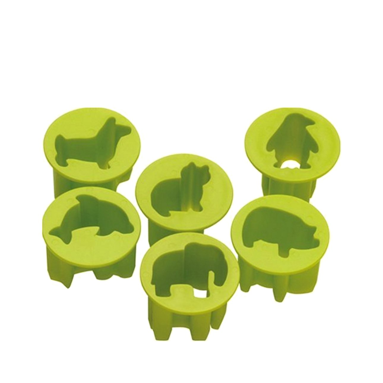 Vegetable Cutter Set - Cat, Dog, Pig, Elephant, Dolphin