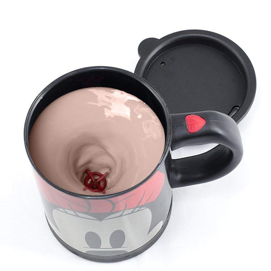 Minnie Mouse Stainless Steel Self-Stirring Mug