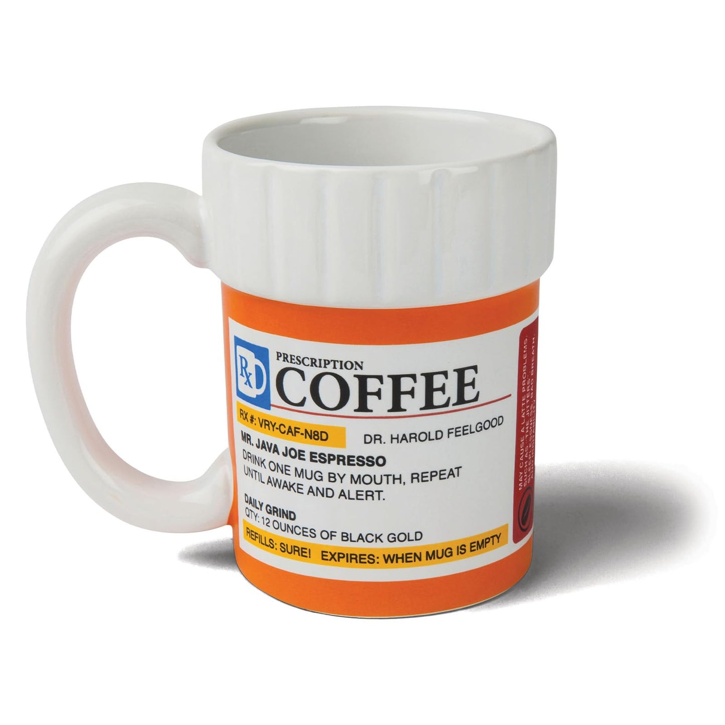 Prescription Coffee Mug, 12 Oz