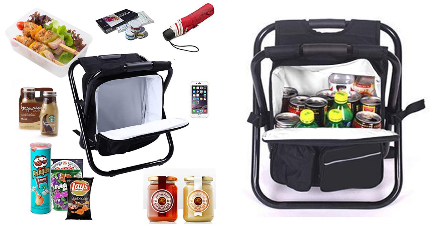 3 in 1 Cooler Backpack and Foldable Chair