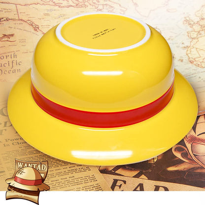 OnePiece Luffy Straw Hat Ramen Bowl Set