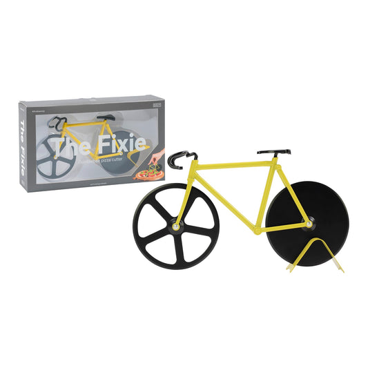 Bicycle Pizza Cutter - Black & Yellow