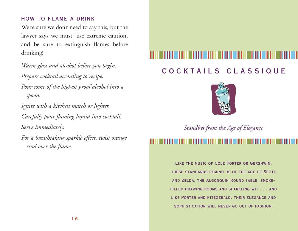 The Little Black Book of Cocktails