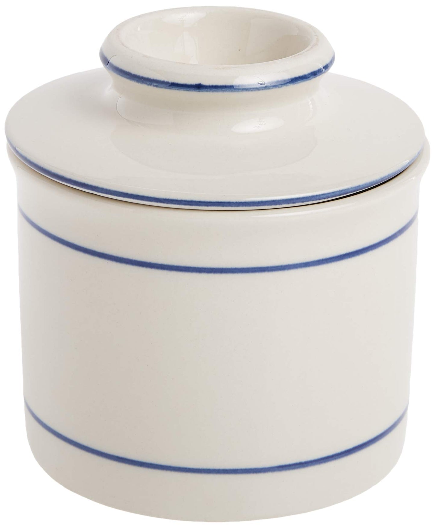 Glazed Stoneware Butter Keeper