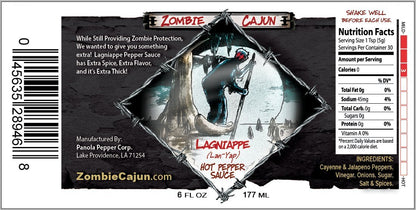 Zombie Cajun Hot Sauce Gift Set