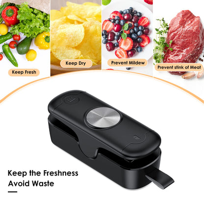 Mini Chip Bag Sealer with Cutter