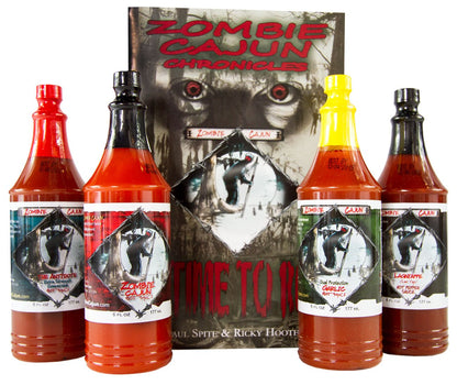 Zombie Cajun Hot Sauce Gift Set