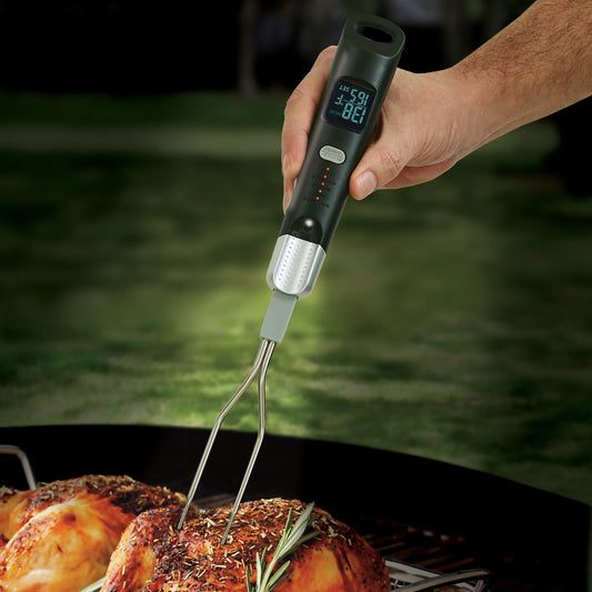 Digital Instant Read Meat Thermometer Fork