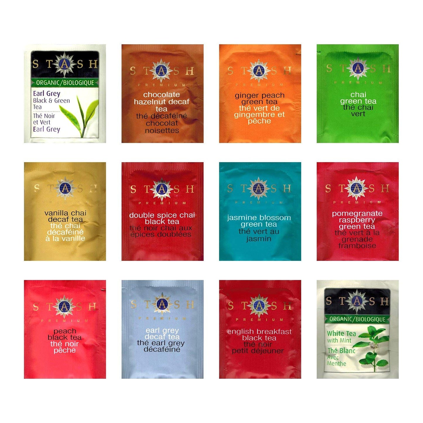 Stash Tea Sampler Assortment - 32 Pack