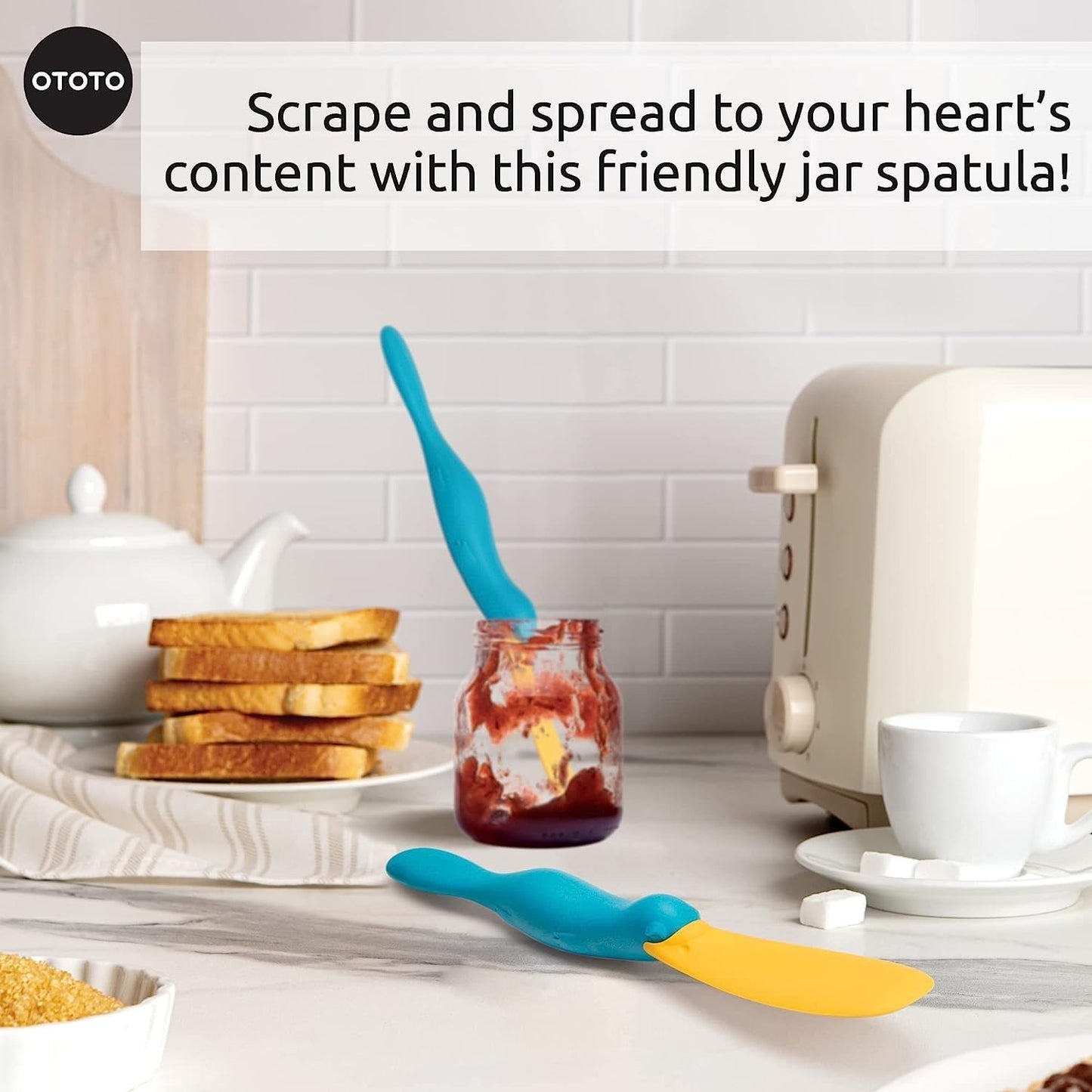 Splatypus Jar Spatula - BPA-Free