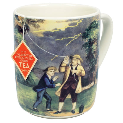 Benjamin Franklin Electrici-Tea Mug | Fun Gift Box