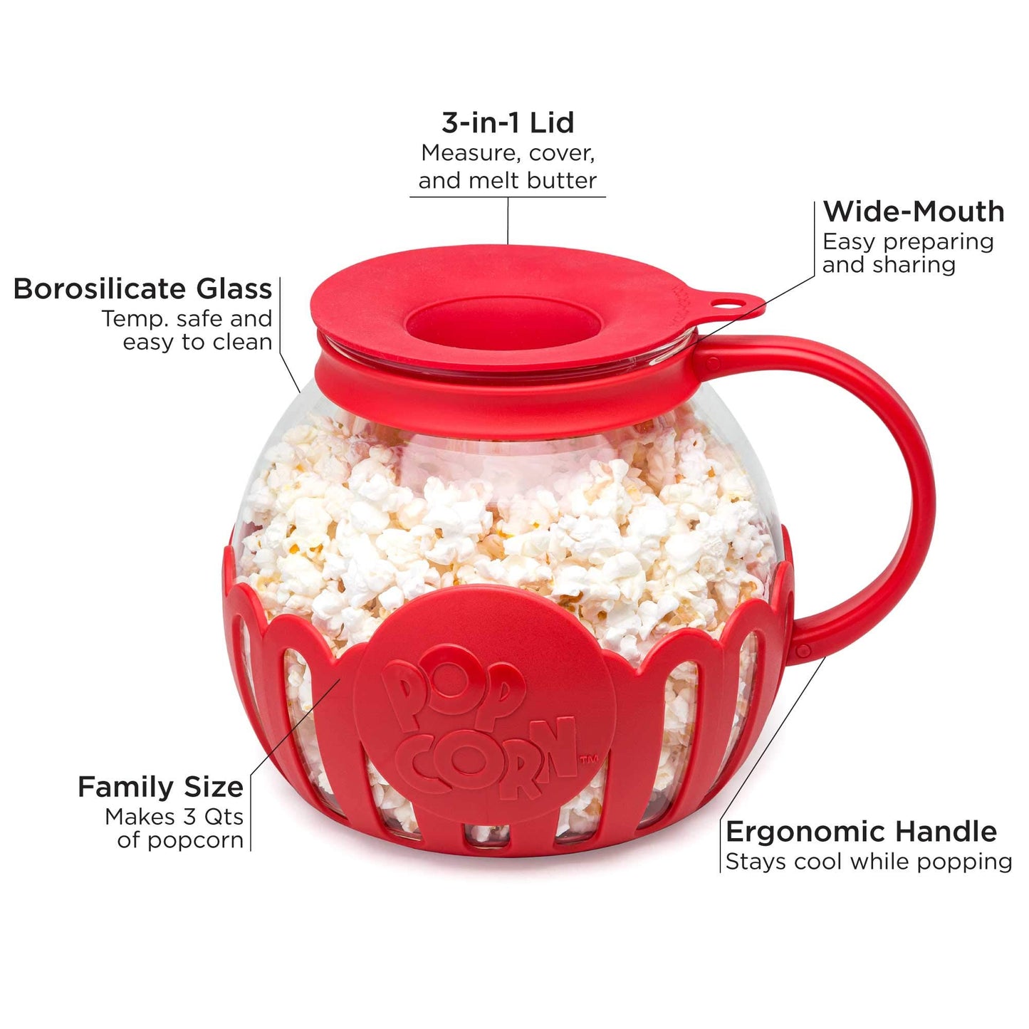 Micro-Pop Microwave Popcorn Popper