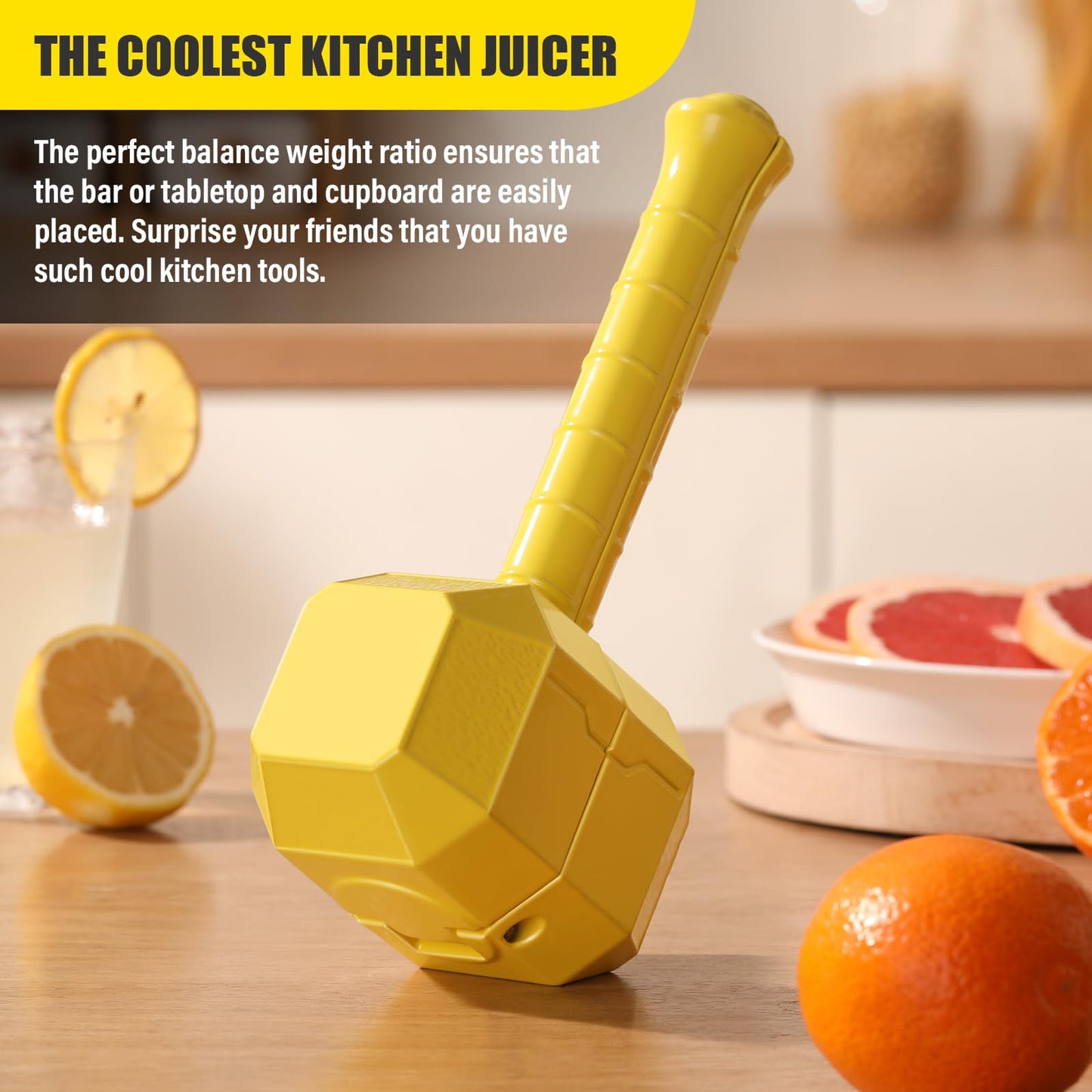 Thor Hammer Lemon and Citrus Squeezer