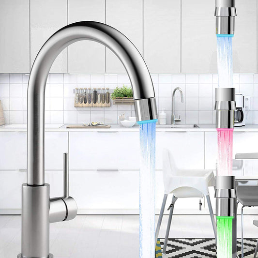 3-Color Gradient LED Water Faucet Light