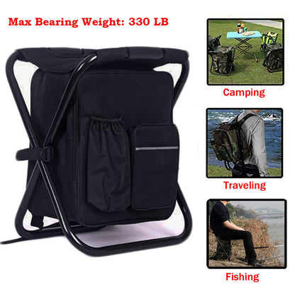 3 in 1 Cooler Backpack and Foldable Chair