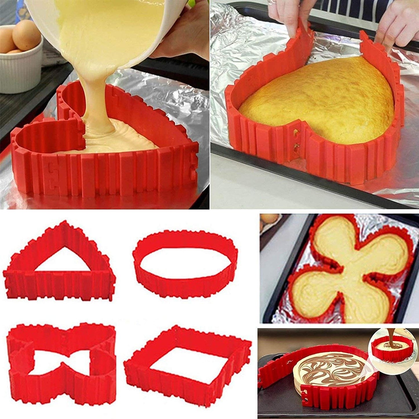 Silicone Cake Mold Bake Snakes