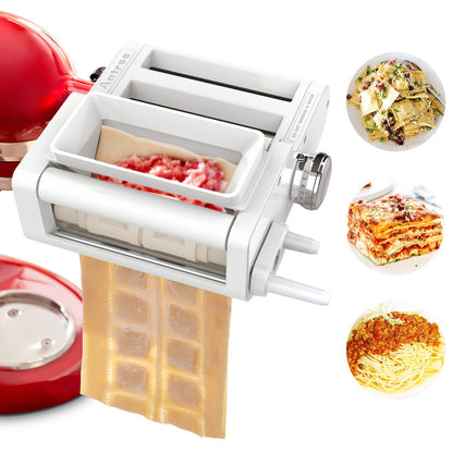 3-IN-1 Pasta and Ravioli Attachment for KitchenAid