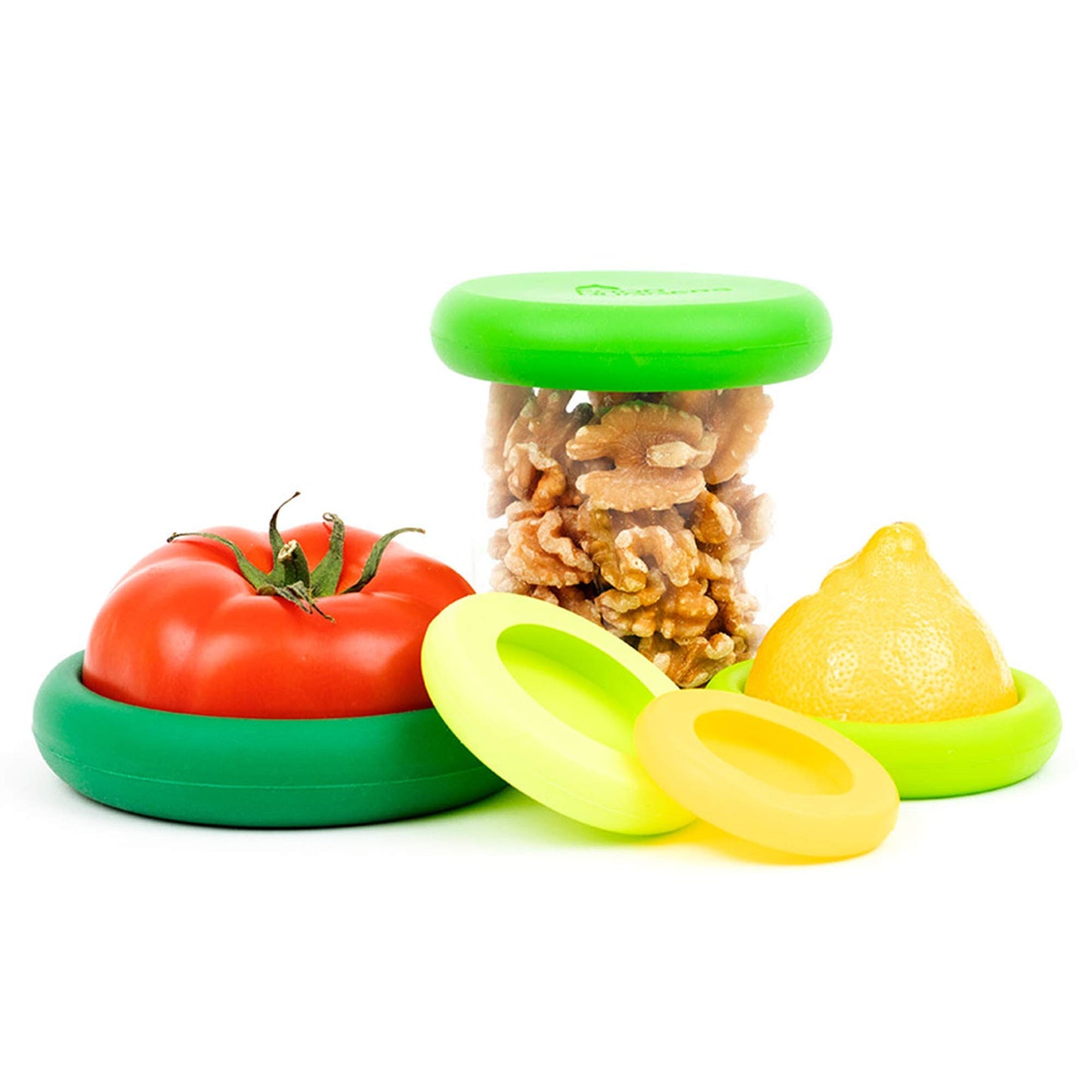 Reusable Silicone Food Savers - 5 PCS