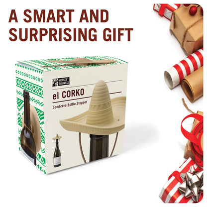 Sombrero Shaped Wine Stopper