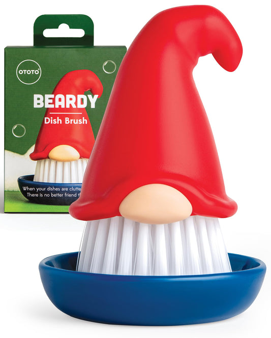 Beardy Dish Brush by Ototo