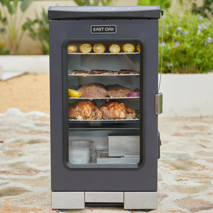 30" Digital Electric Smoker with Glass Door