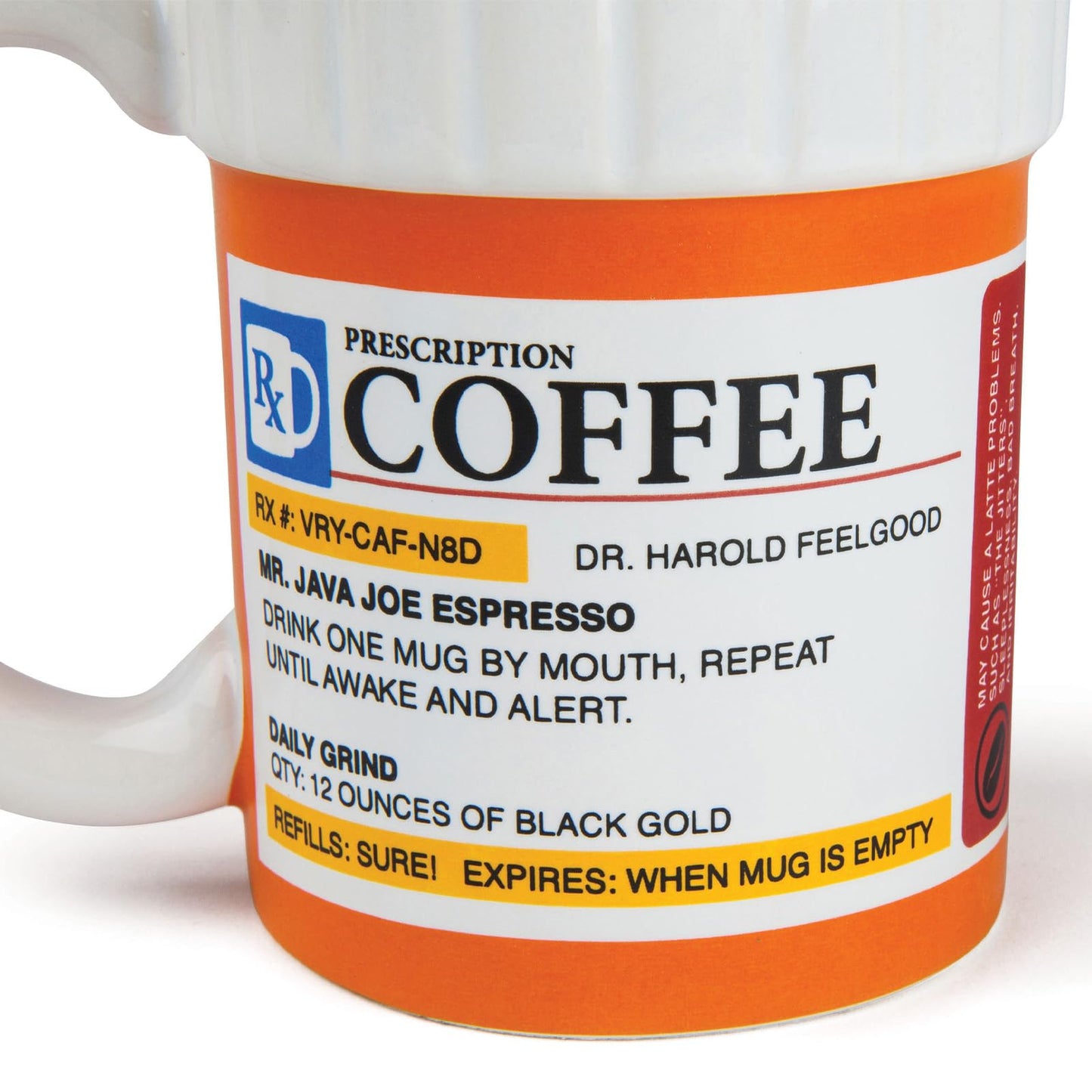 Prescription Coffee Mug, 12 Oz