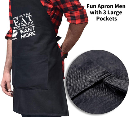 Funny Grill Apron for Men