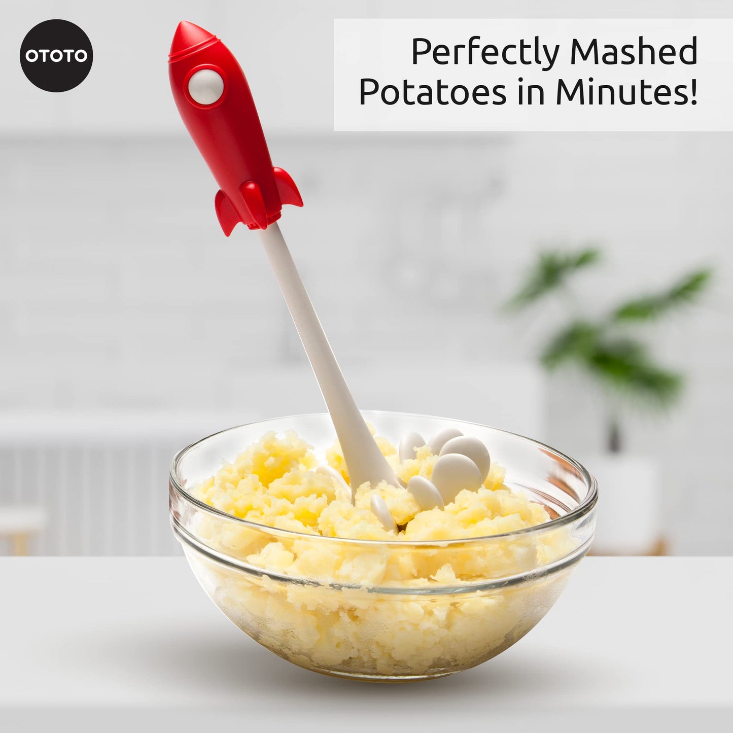 Space Masher Potato Masher - Rocket Design