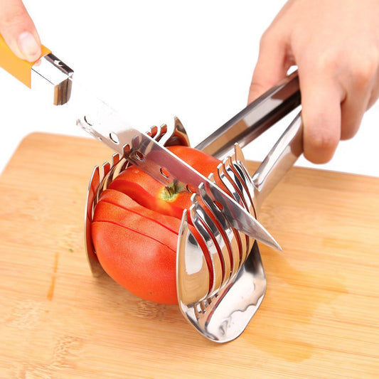 Multipurpose Tomato Slicer & Fruit Cutter | Stainless Steel