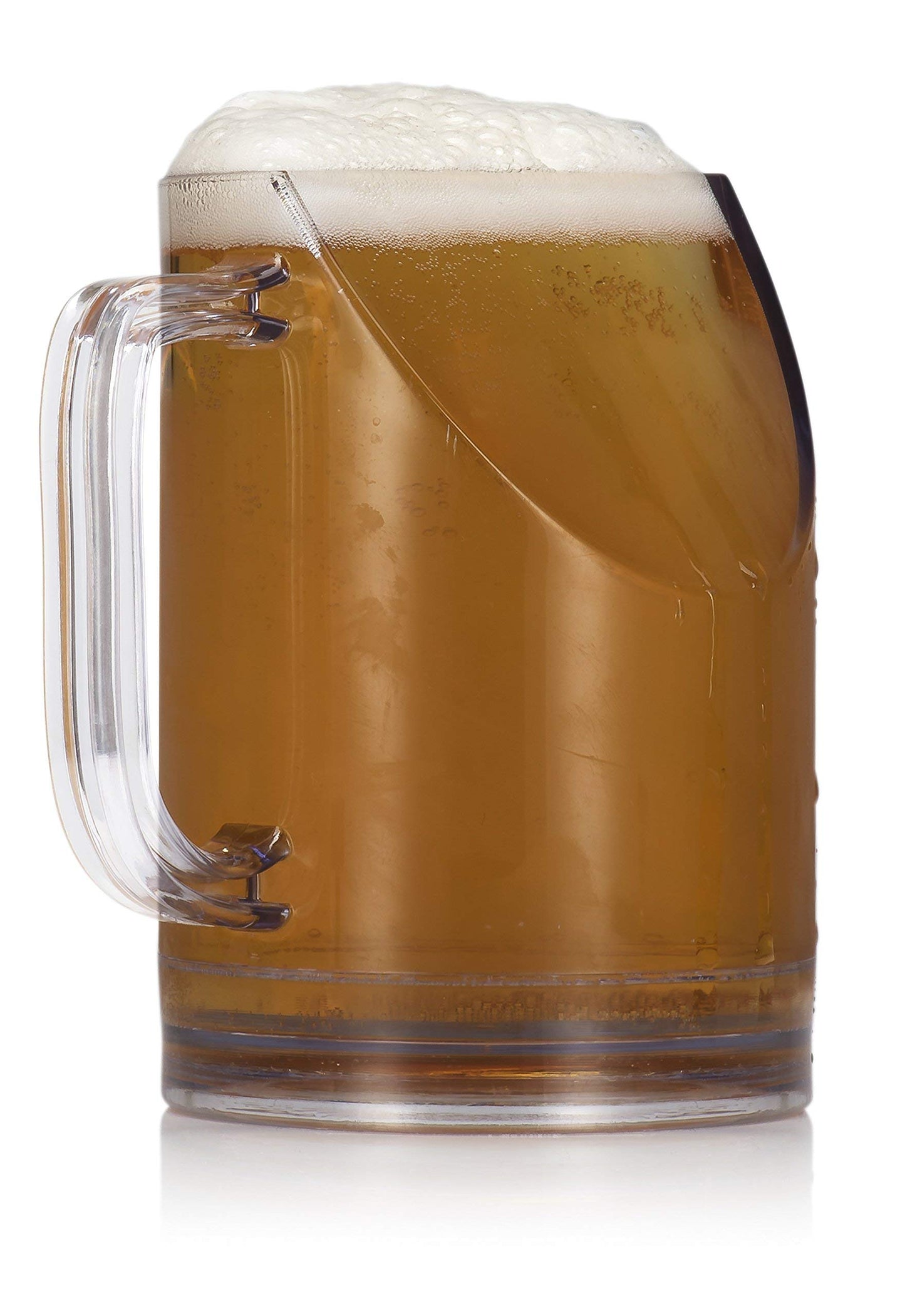 Better TV Viewing Slanted Beer Mug