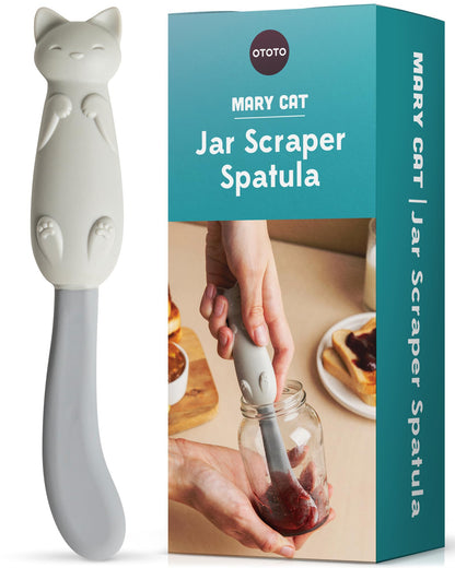 Jar Scraper Spatula - Mary Cat