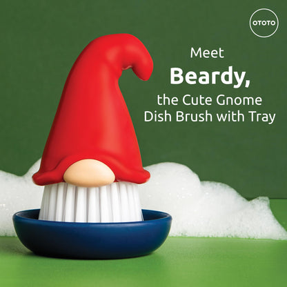 Beardy Dish Brush by Ototo