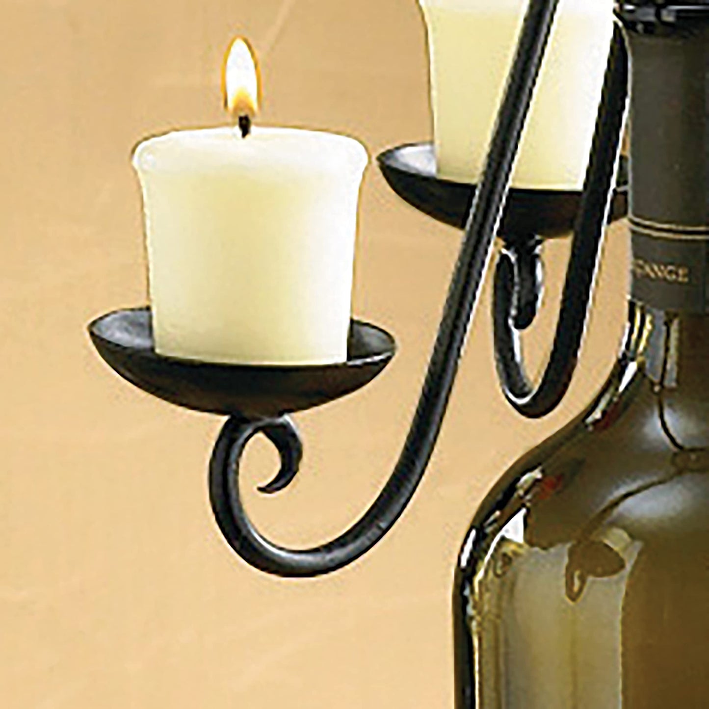 Candelabra Bottle Topper - Set of 2