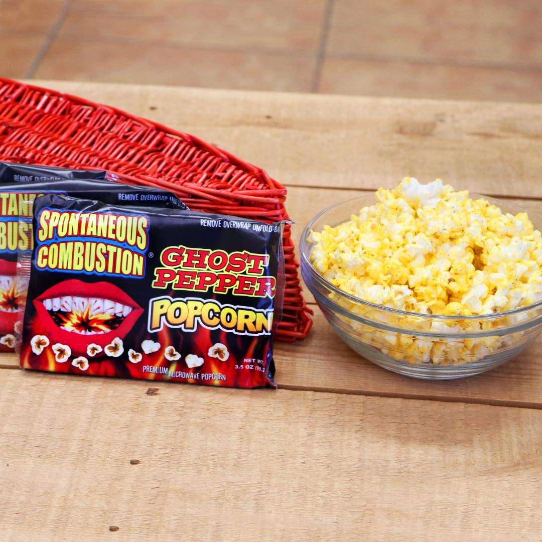 Ghost Pepper Microwave Popcorn