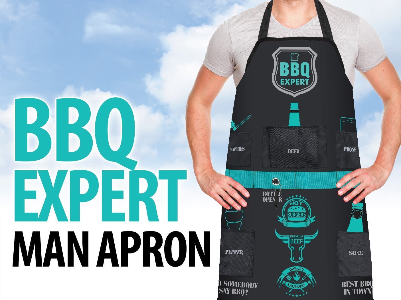 Entertaining Aprons - BBQ Expert