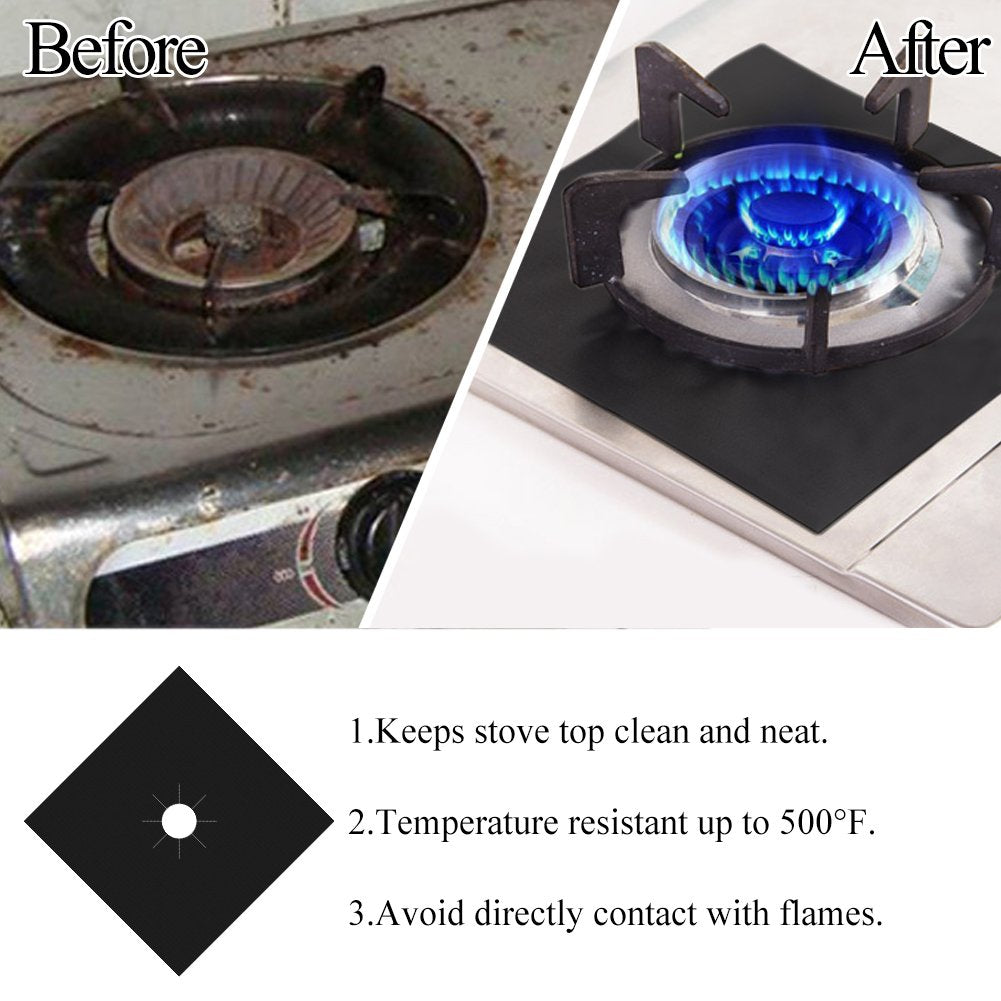 Reusable Non-stick Gas Range Protectors