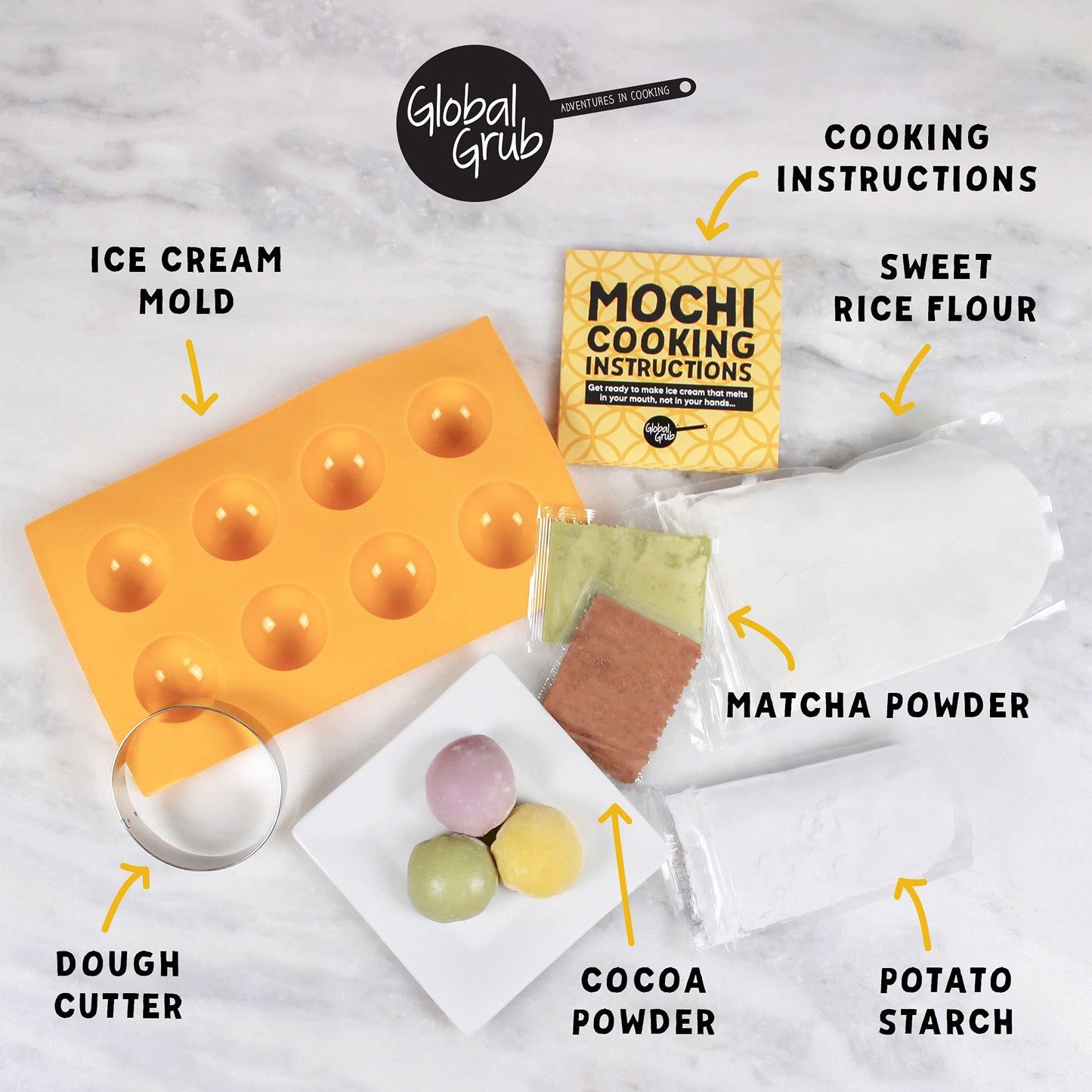 DIY Mochi Ice Cream Kit