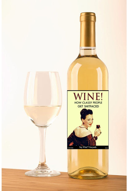 Liquid Therapy Wine Bottle Labels - Set of 8