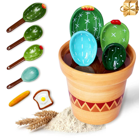 Cactus Measuring Spoons Set