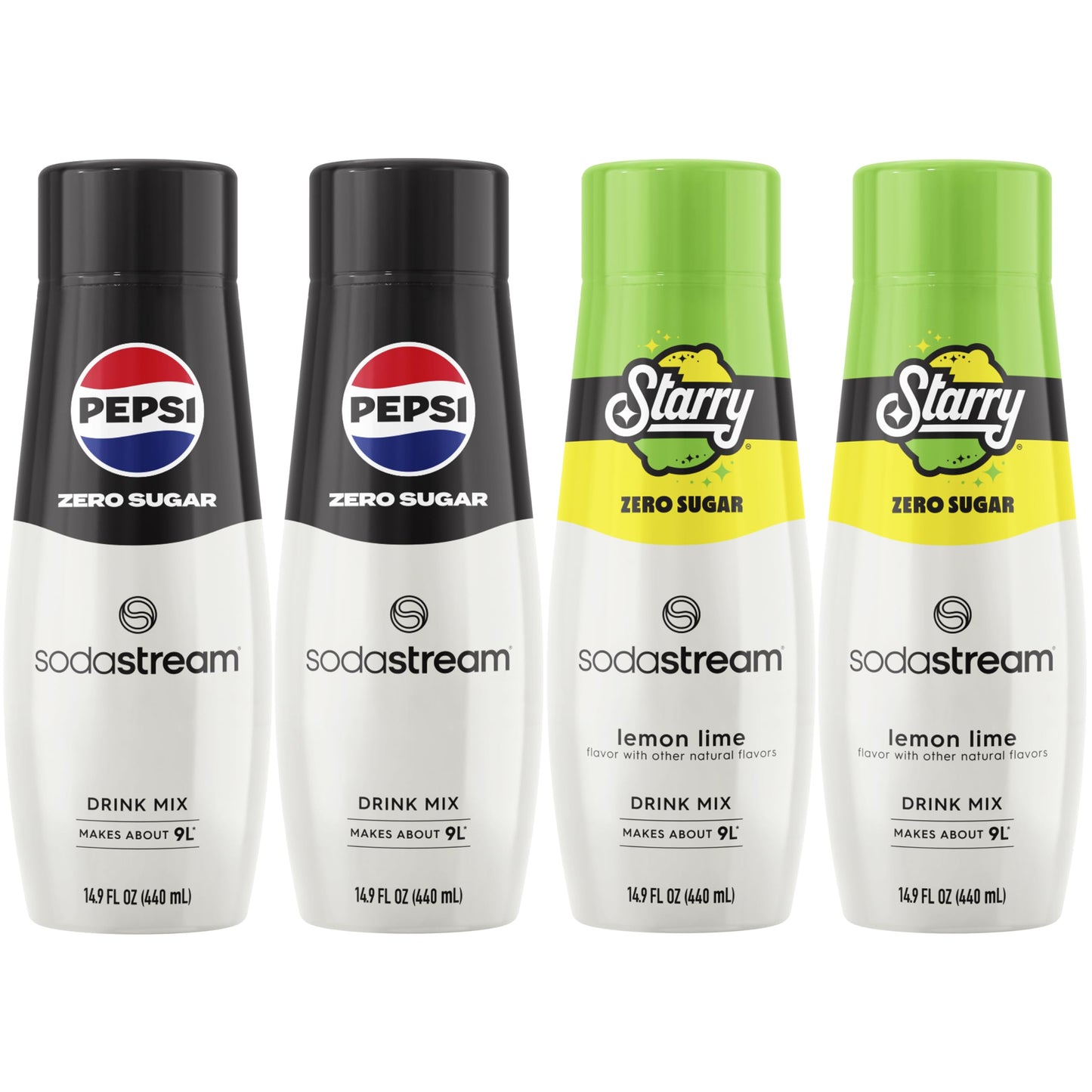 SodaStream Pepsi Starry Zero Sugar Variety Pack