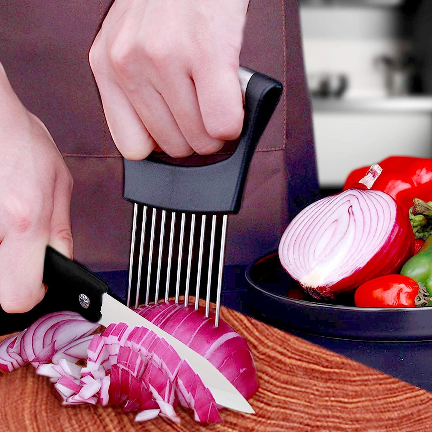 Onion Holder for Slicing