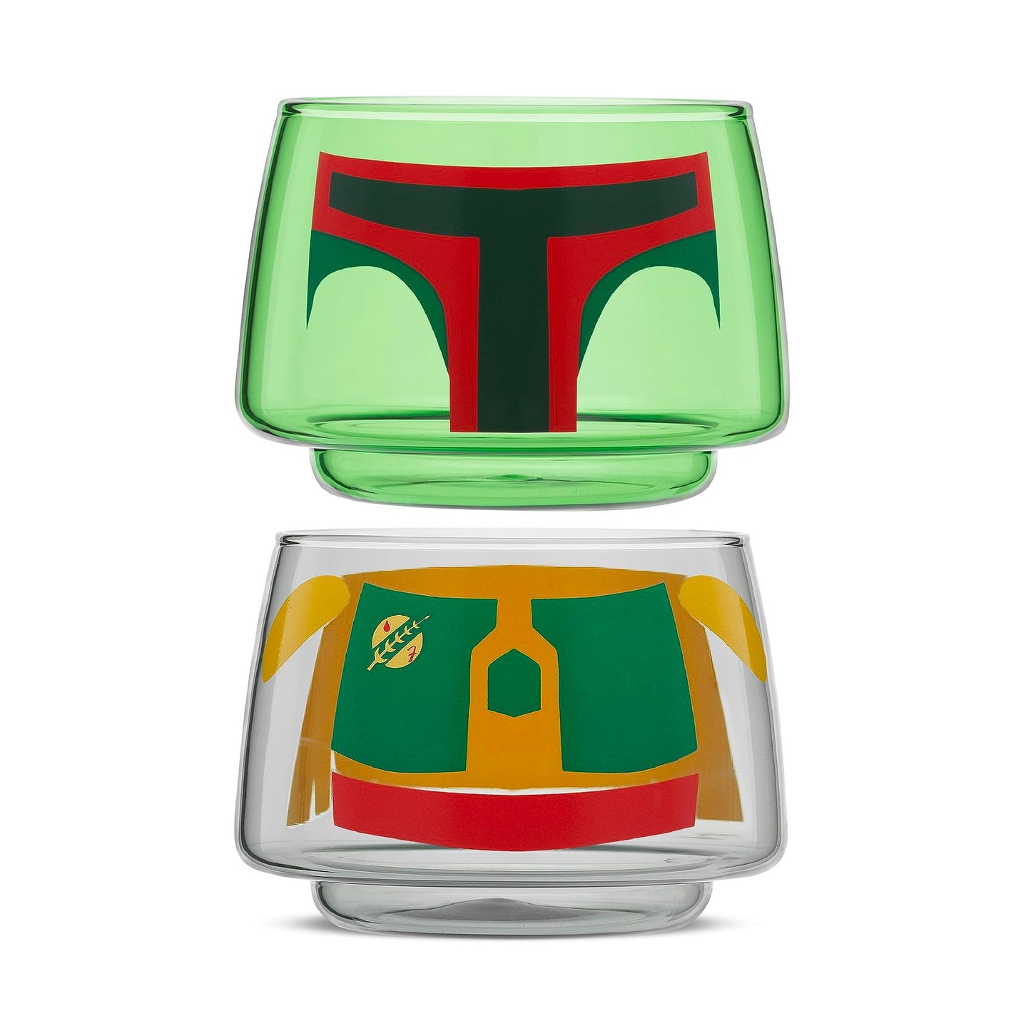 Stackable Star Wars Drinking Glasses - Set of 2