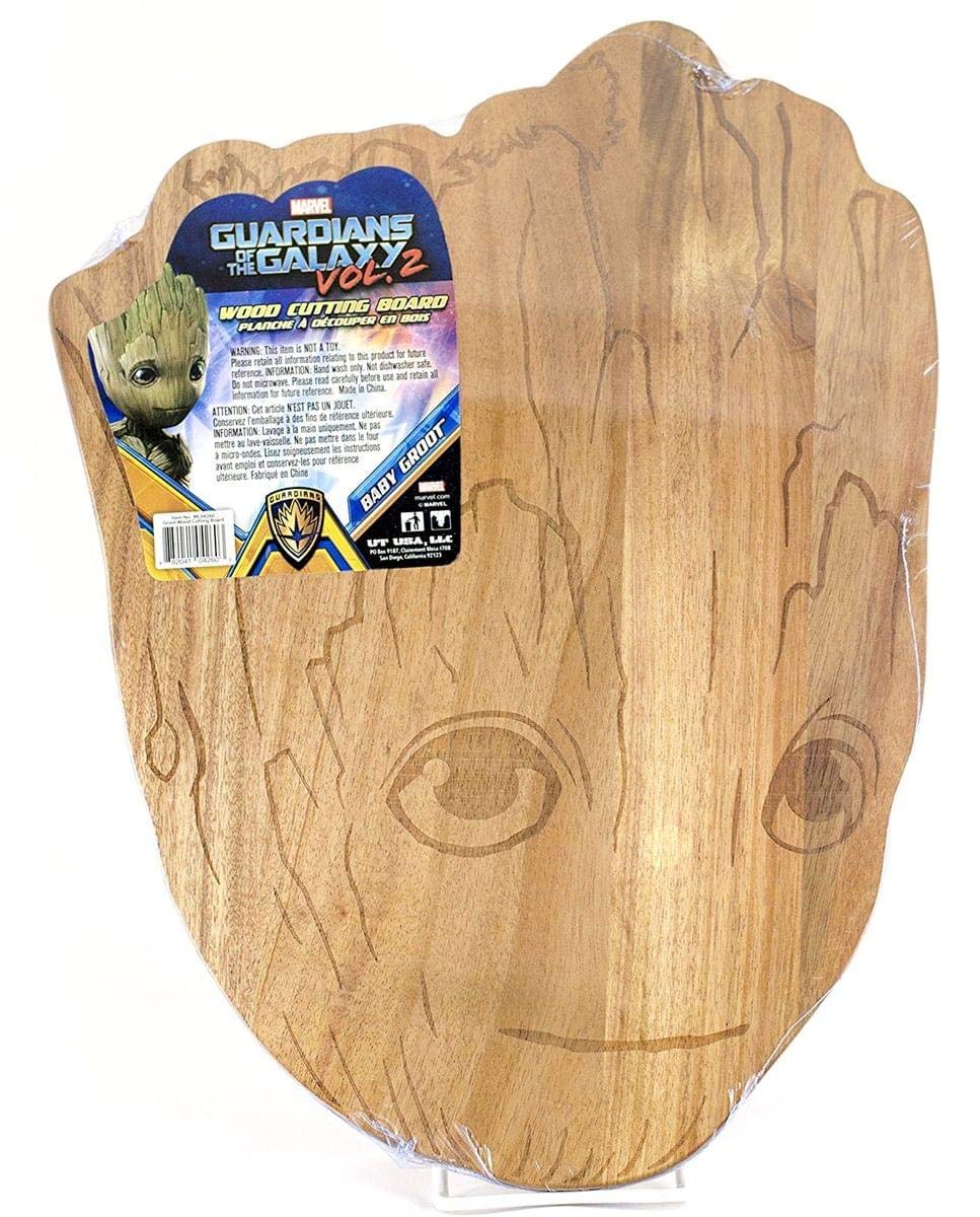 Groot Wooden Knife Cutting Board - 15" x 10"