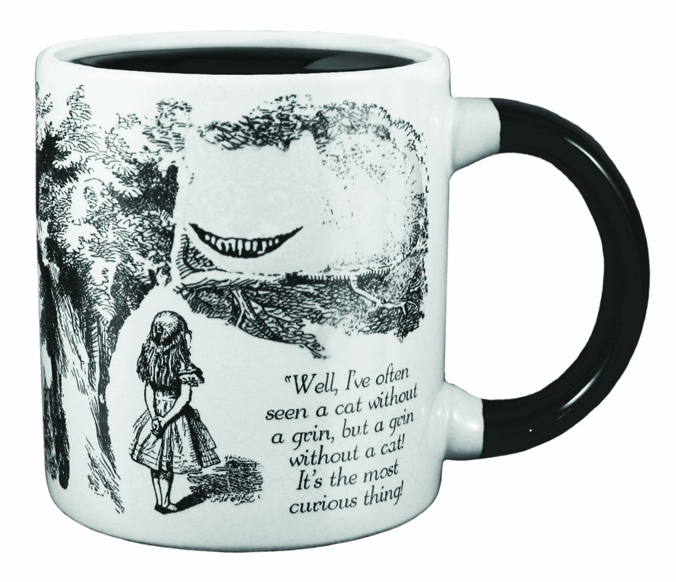 Disappearing Cheshire Cat Heat Mug