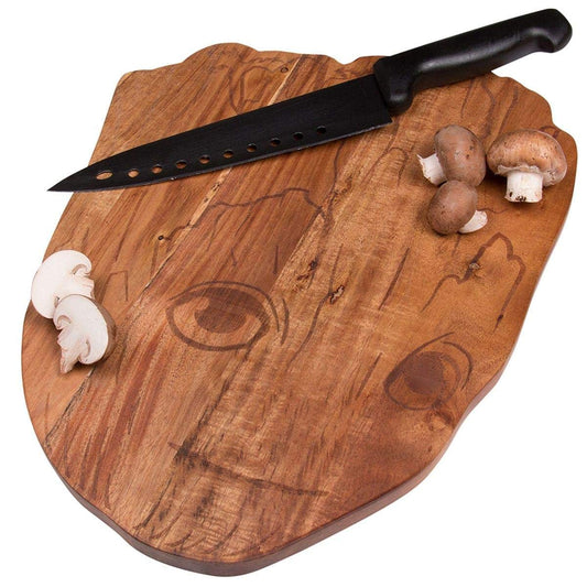 Groot Wooden Knife Cutting Board - 15" x 10"