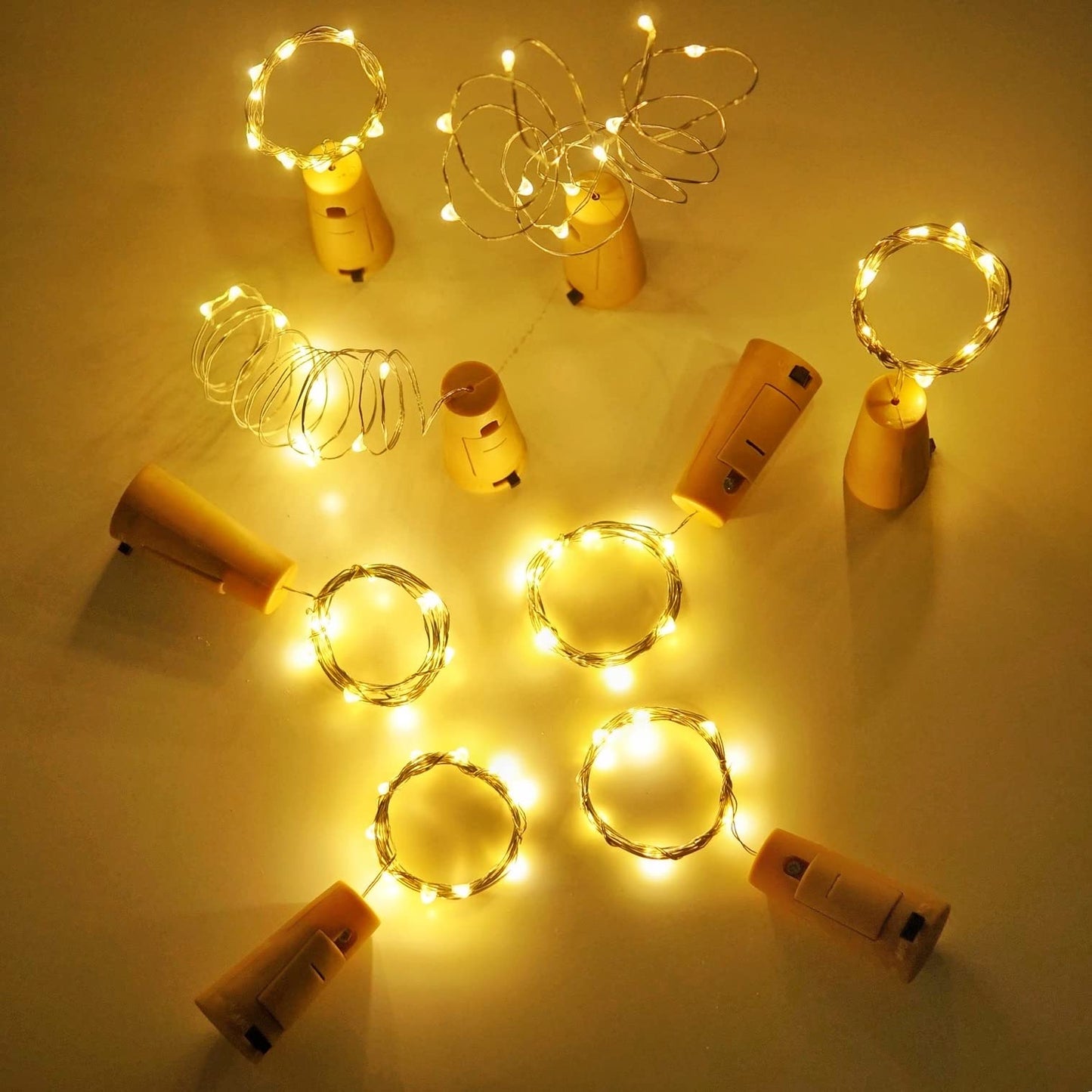 Wine Bottle Fairy Lights - 10 Pack