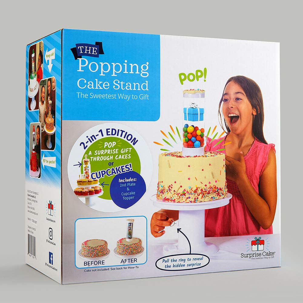 2 in 1 Popping Cake and Cupcake Stand